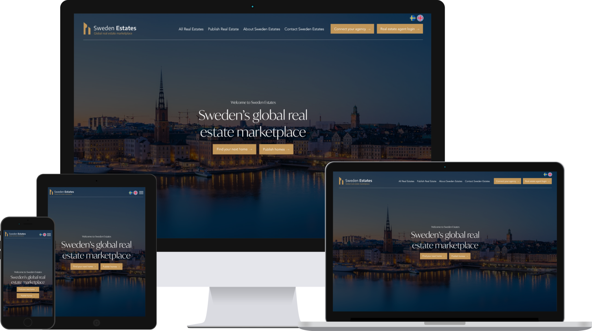 Curated visual reference: Visual Reference: Publicera Via Vitec Express Mäklarsystem