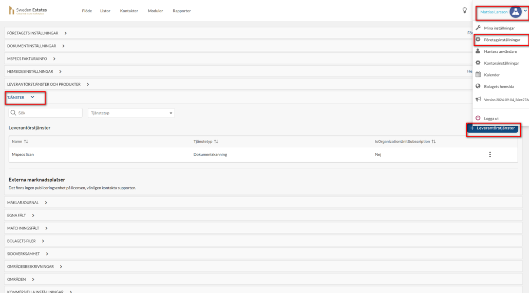 Mspecs Foretaginstallningar 2